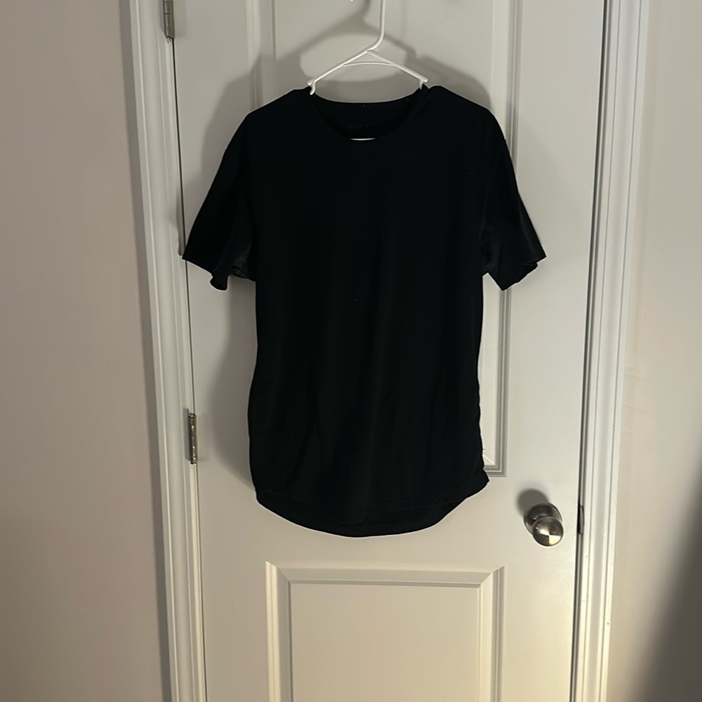 BYLT black t-shirt, size L